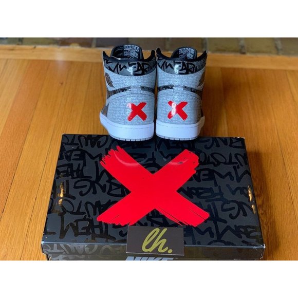 Sz 11.5 Air Jordan 1 Retro High "Rebellionaire" - Picture 5 of 6